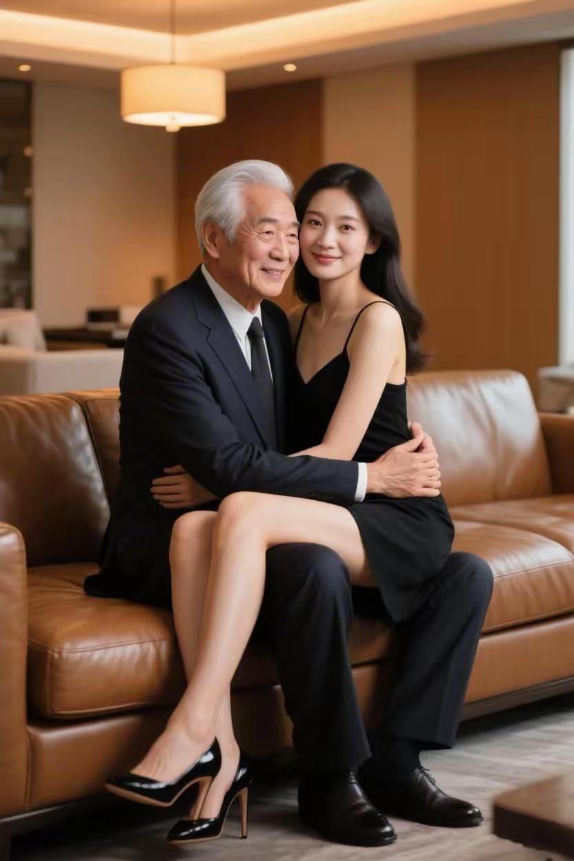 爷孙恋情网中传
个中细节不一般
囊中夯实抱美女
无钱汉子舔闲魚
高价彩礼让人愁