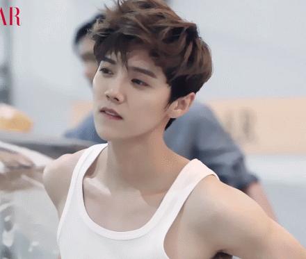 鹿晗好好捯饬一下再出来直接杀死比赛好嘛