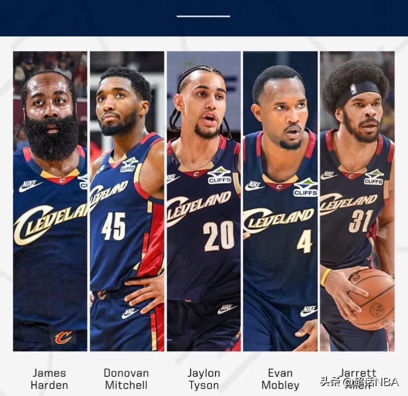 骑士这阵容就是翻版雷霆，和雷霆绝对有一拼！

1、首发
两个持球手，后场双枪——