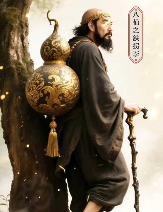“八仙”之首铁拐李，原本是个眉清目秀大帅哥？因为徒弟一个失误操作，只能“借尸还魂