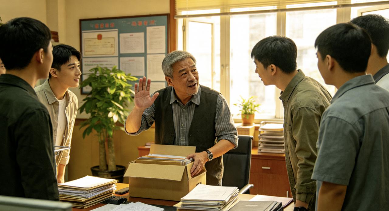 老赵在公司干了八年，离职前最后一天，HR让他填满意度调查表。
他写了满满一页。从