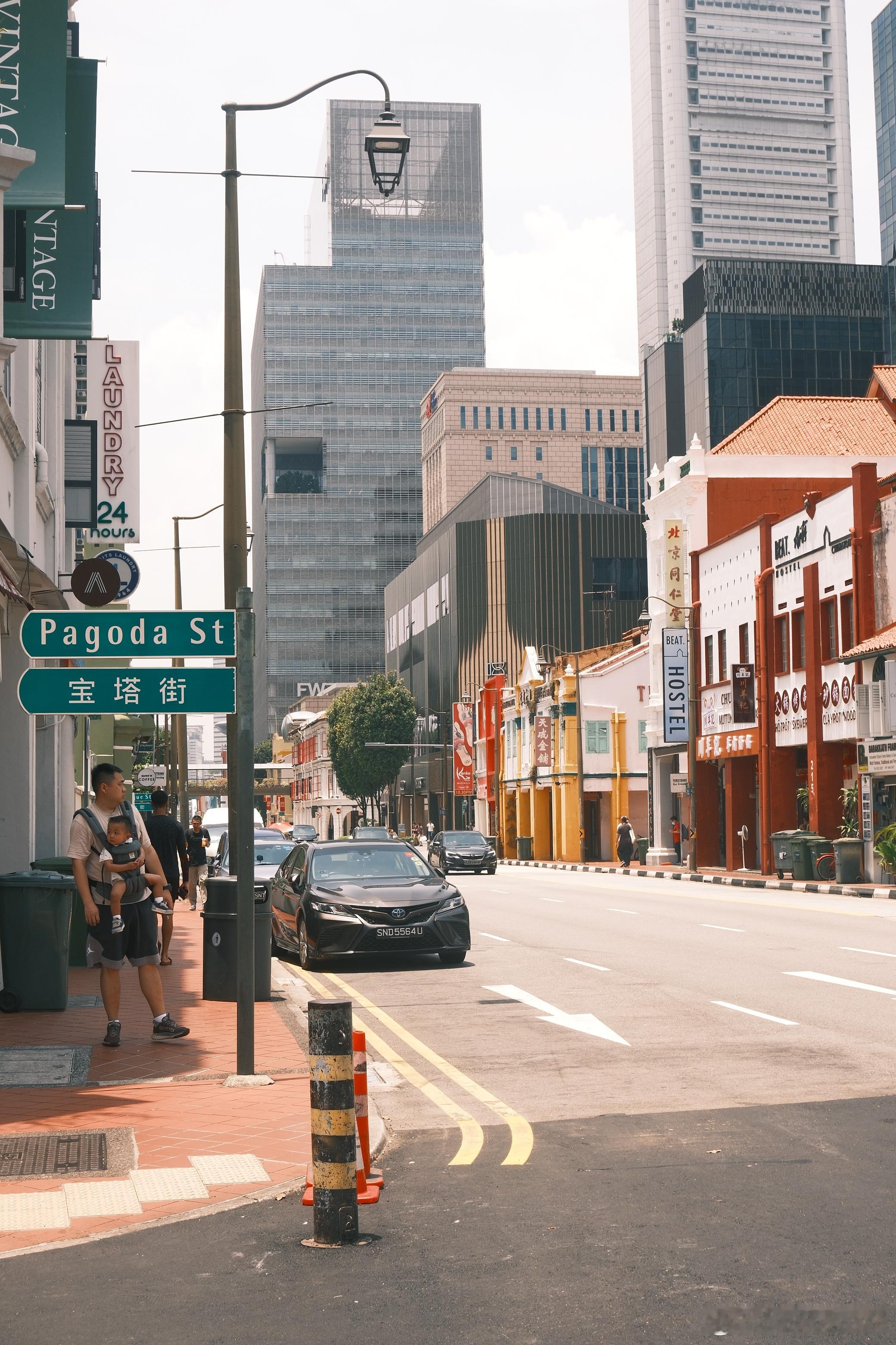 我与牛车水 新加坡·China Town