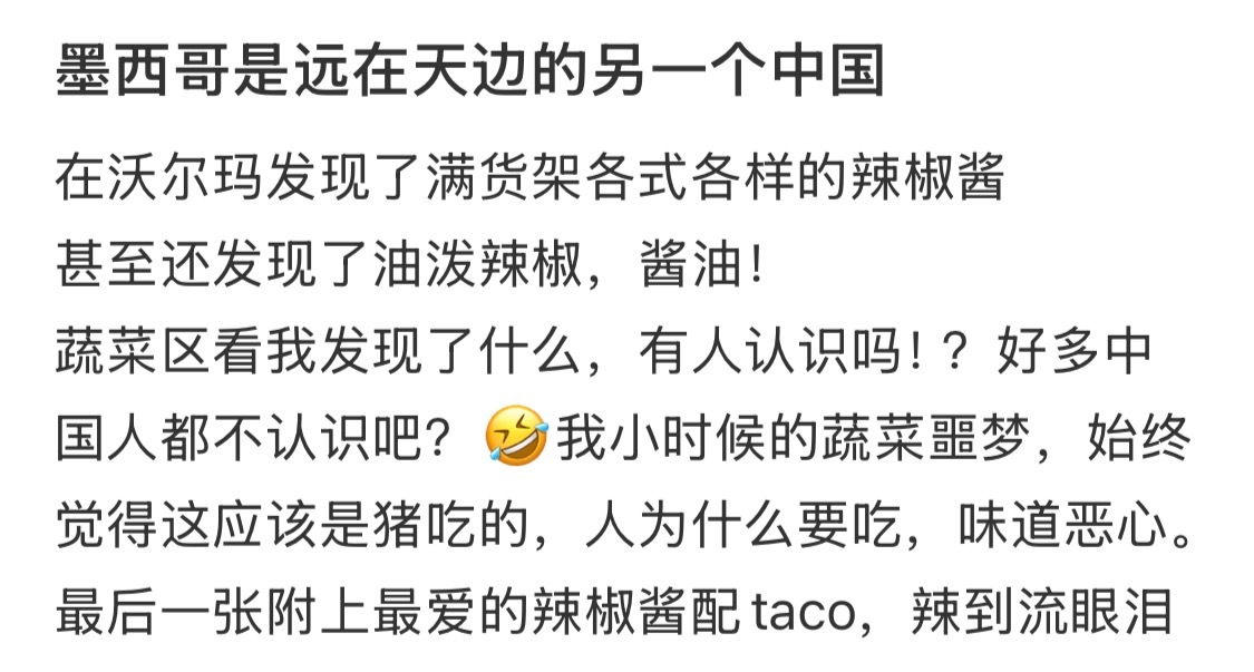墨西哥超市的辣椒油已经next level 