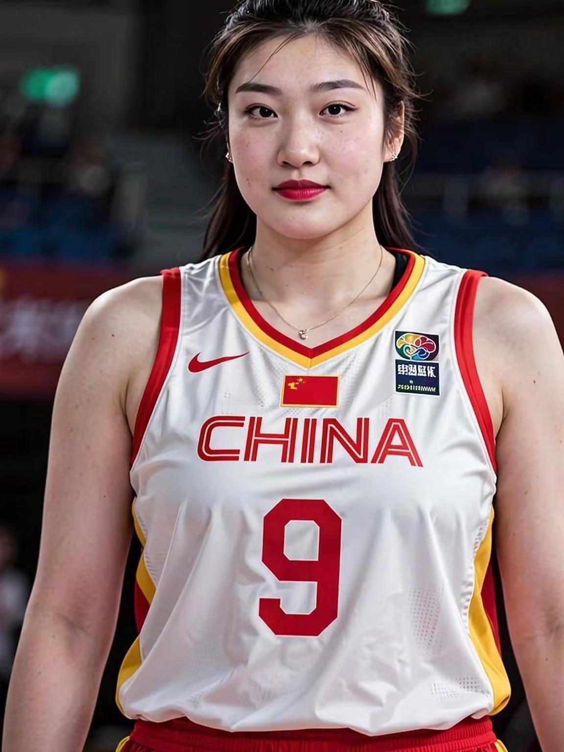 李梦 李梦中国女篮核心球员 ai创作