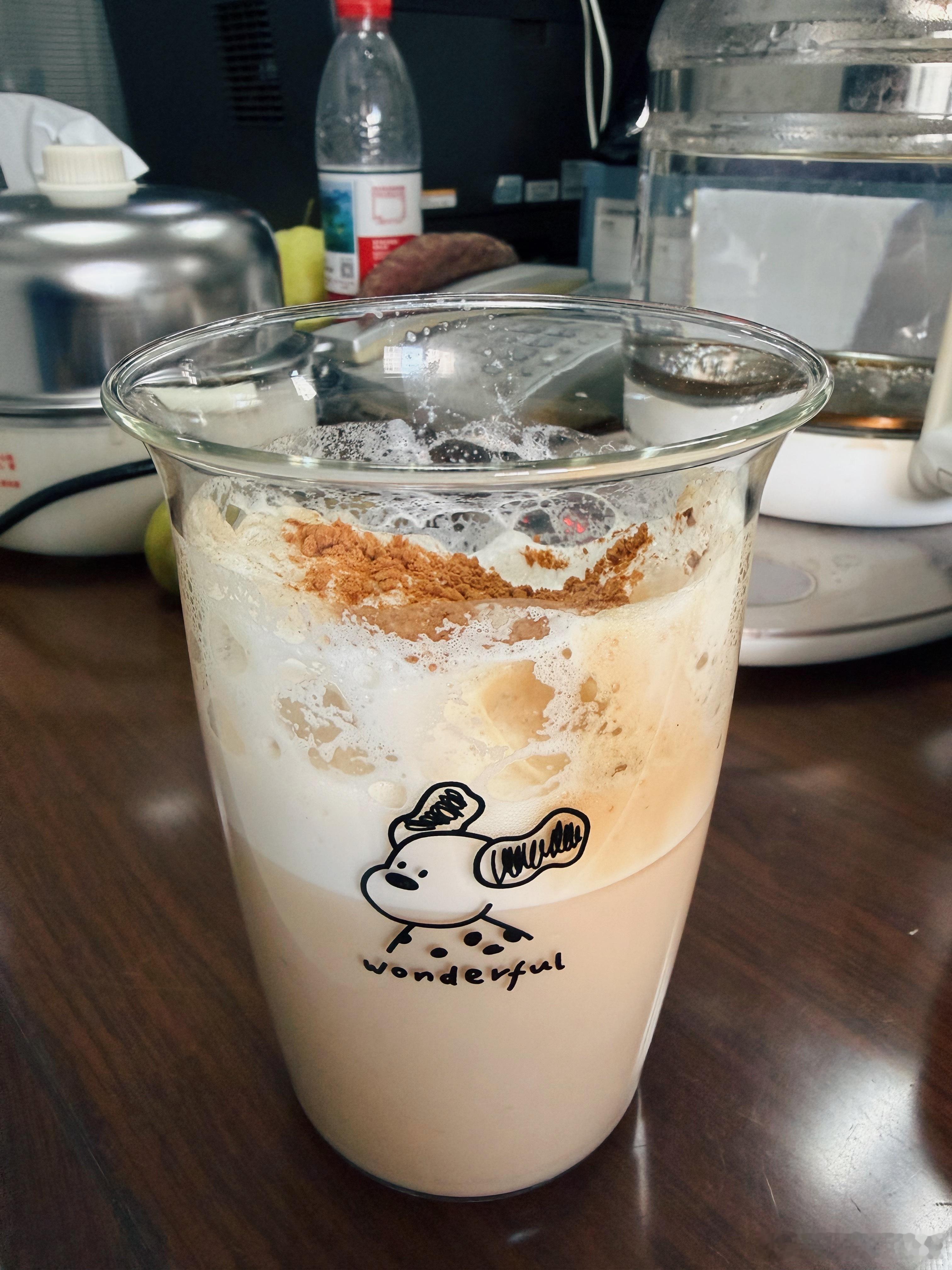 自制肉桂拿铁☕️ 
