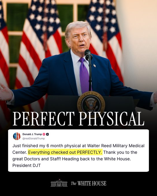 身体非常健康！🇺🇸PERFECT BILL OF HEALTH! 🇺🇸 