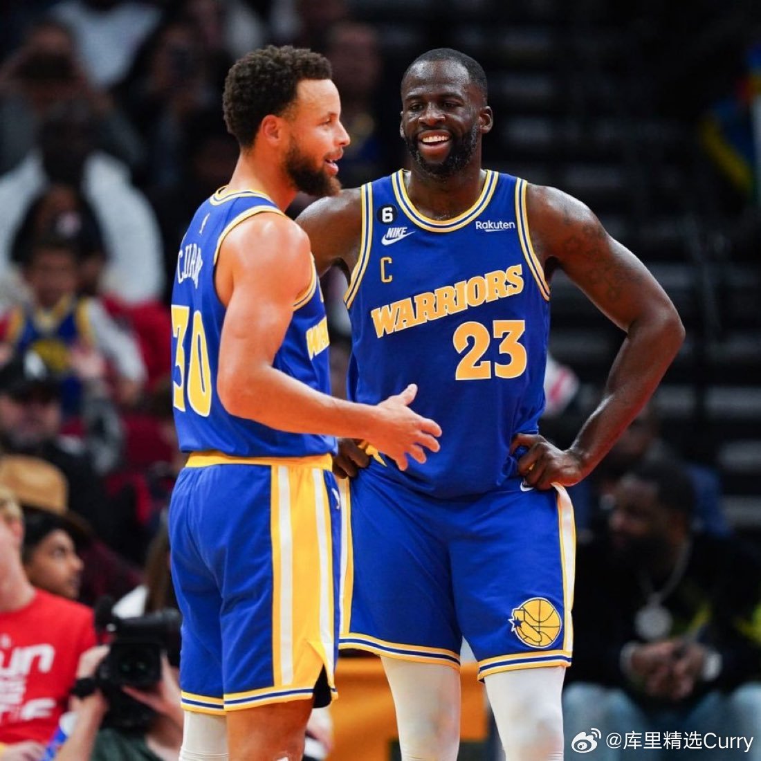 库里谈到格林：“我觉得他会告诉你，他不会把一支普通球队带到更高的水平。但当他加入