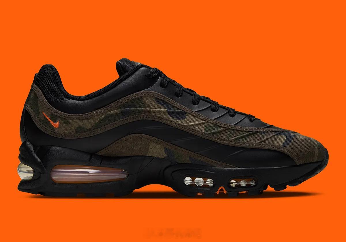 Nike Air Max Joga Bonito全新迷彩配色，黑橙撞色演绎户外机