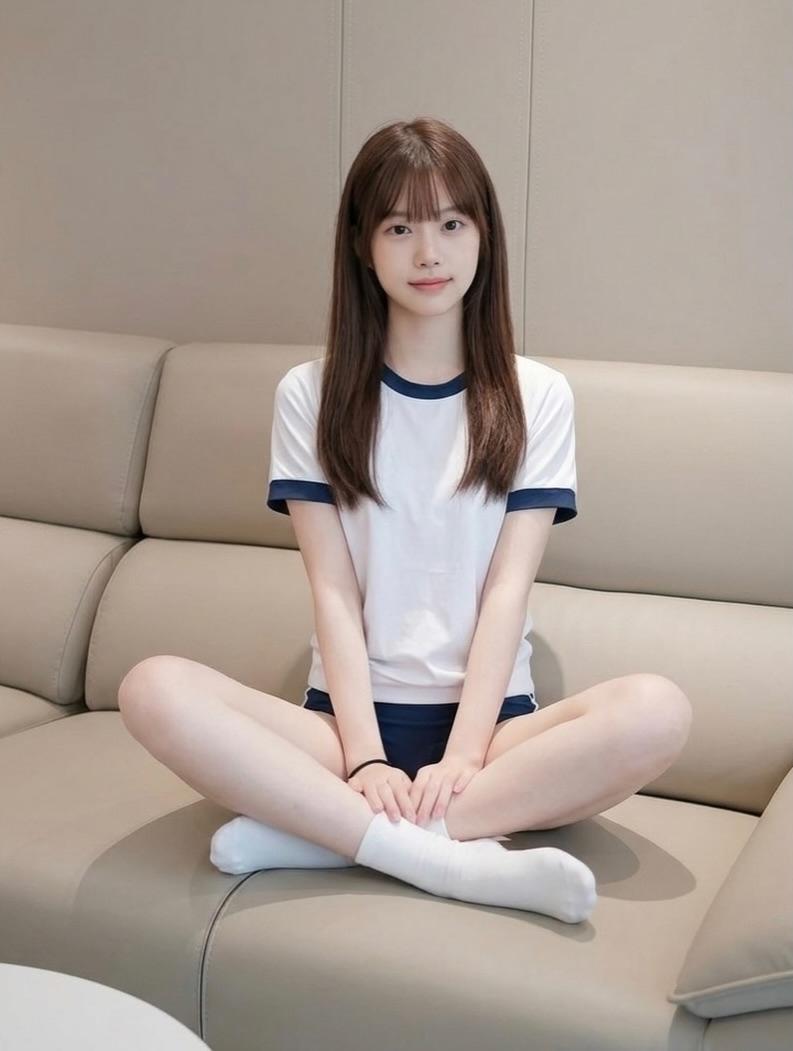 记录我的2026元气少女坐沙发，清新简约风，元气满满的一天！🌞💕