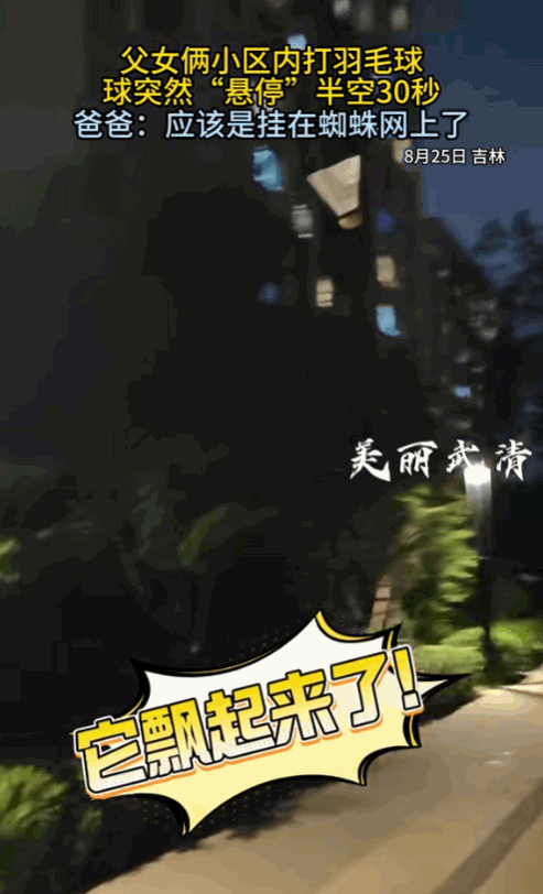 “彻底解释不清了！”在吉林长春一小区发生了不可思议的一幕，父女俩打羽毛球，结果羽