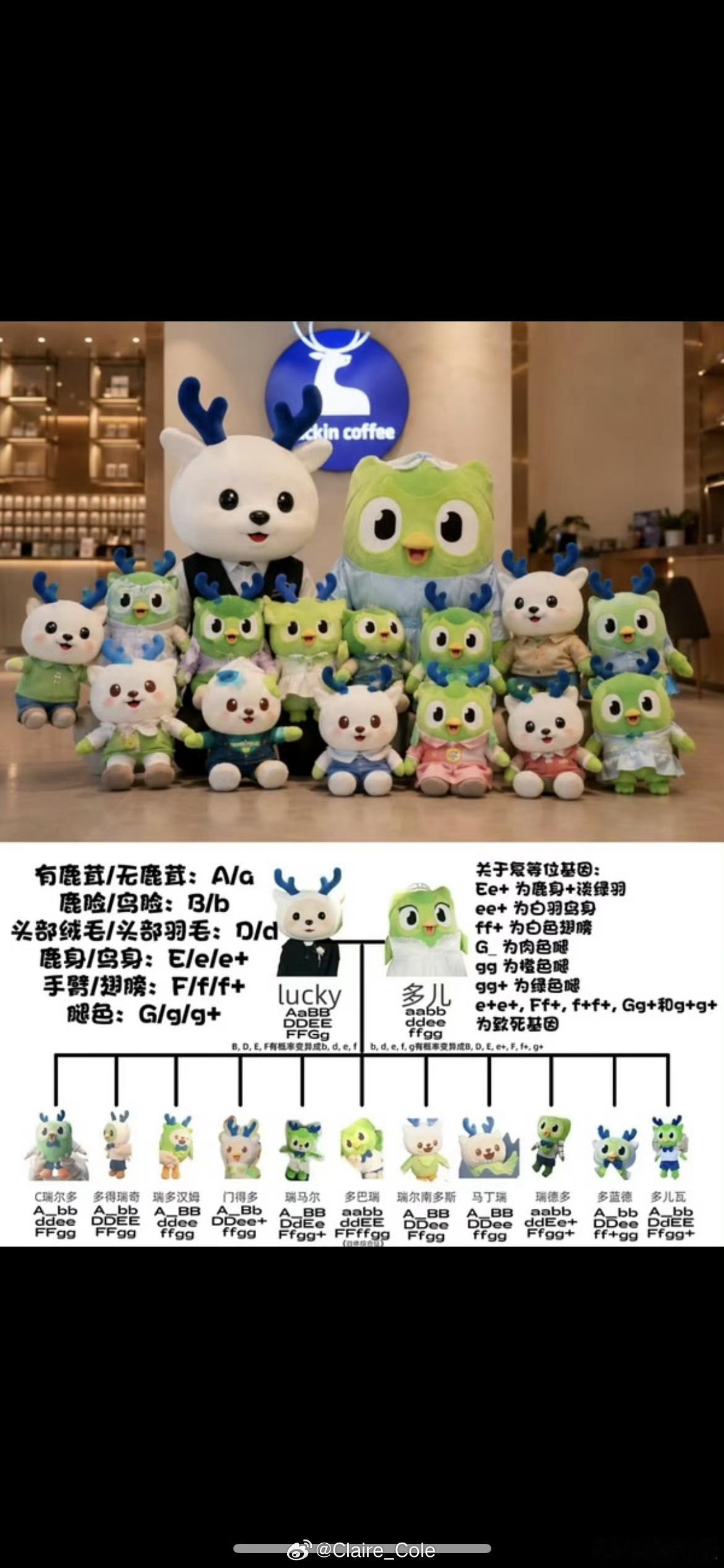 才知道多邻国和瑞幸有11胎了给我看沉默了 
