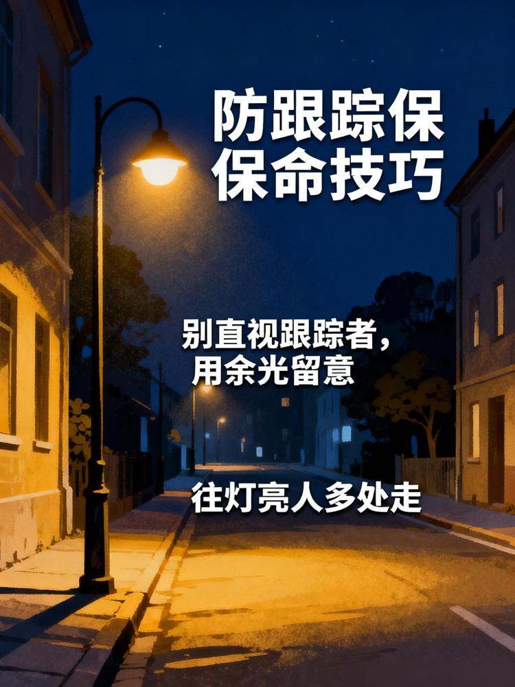一位刑警说：“如果你怀疑有人在跟踪你，不要看他，别看他！”这话我年轻时要是早点听