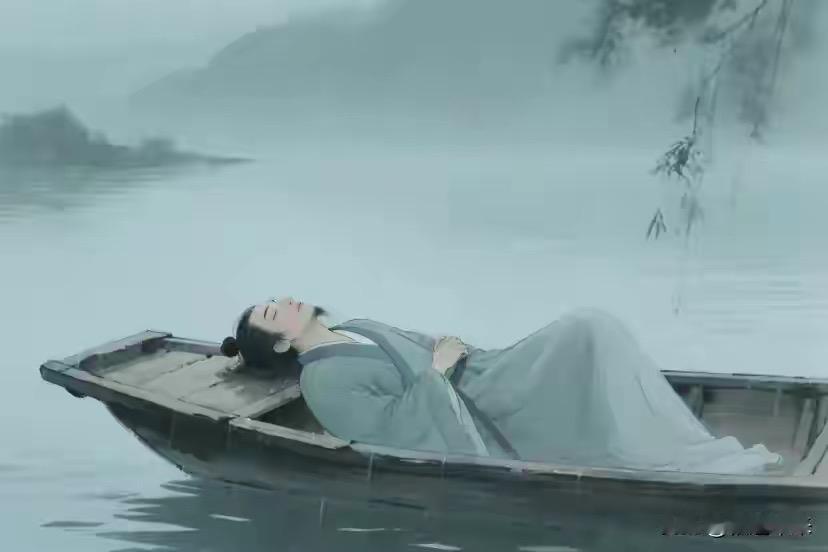醉臥江舟听细雨，
离家雪地看梅花。
横批：《看与听》