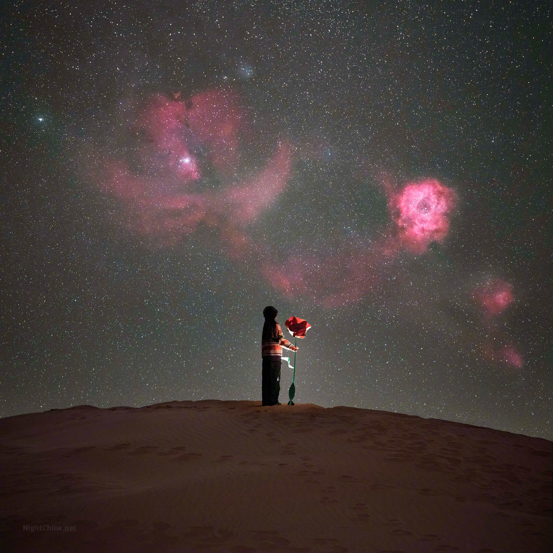 所谓平安夜，本就该是这般寂静与璀璨。逃离城市的喧嚣，奔赴绝对黑暗的无人区。这里没