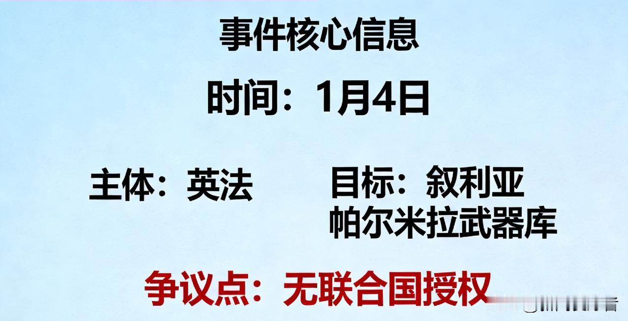 突发！美袭委后英法动手，1月4日空袭叙利亚引争议
 
美袭击委内瑞拉抓捕马杜罗余