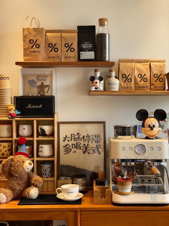 这是我在上最喜欢的咖啡角☕️