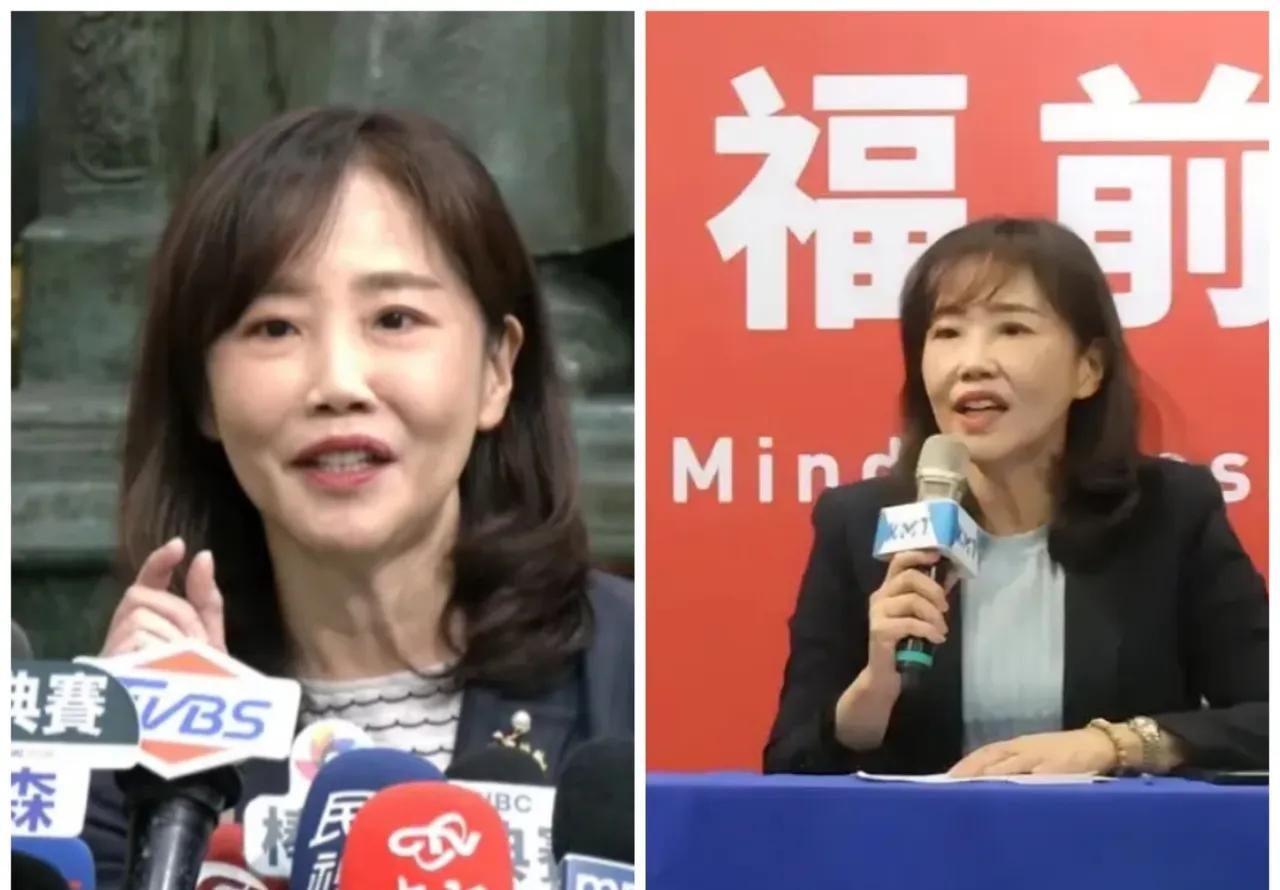 卢秀燕和尹乃菁一唱一和的，这是要把郑丽文放火架上烤啊？前脚窜访美国的卢秀燕发表相