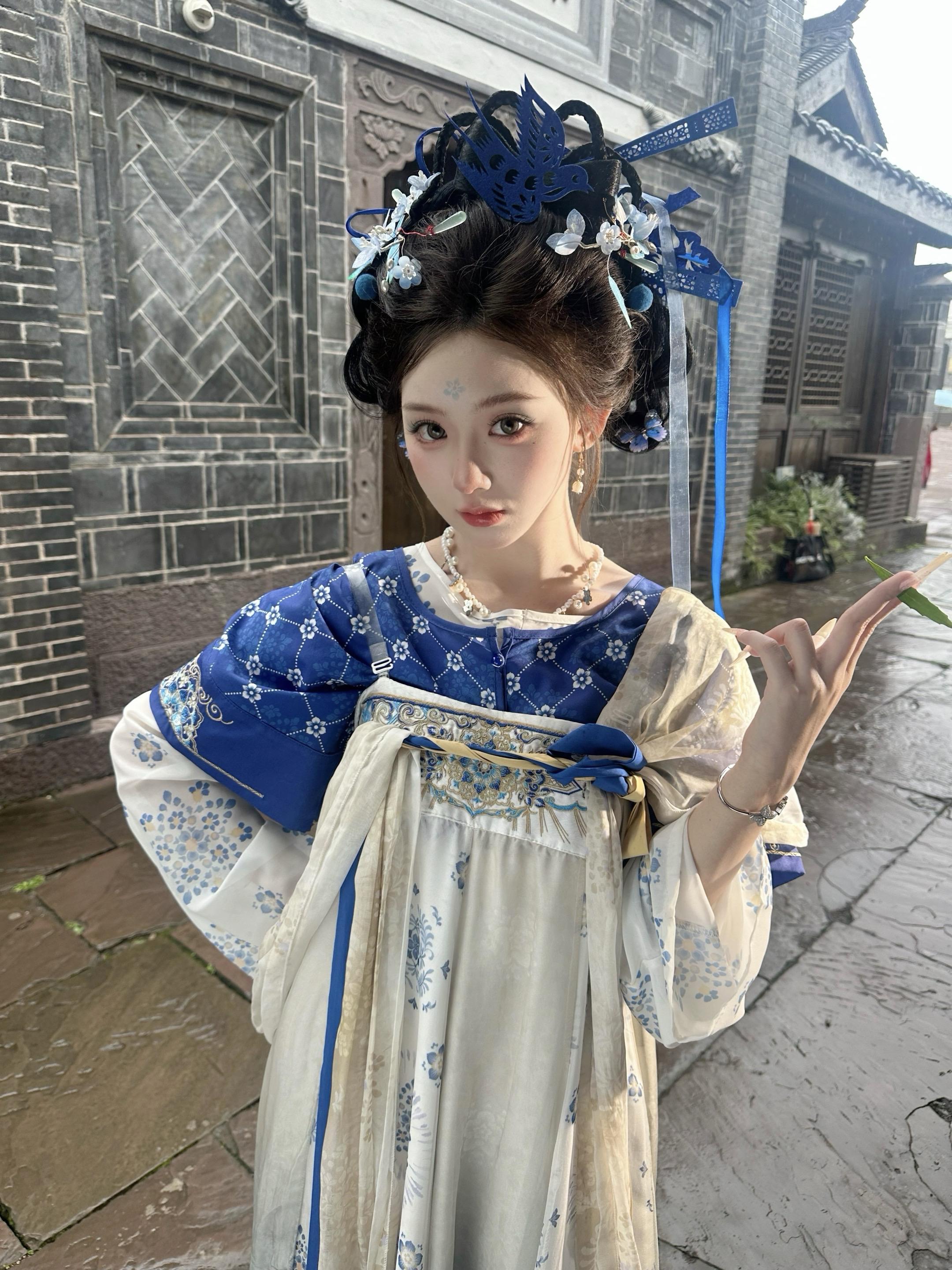 青花瓷小唐风拿下拿下～