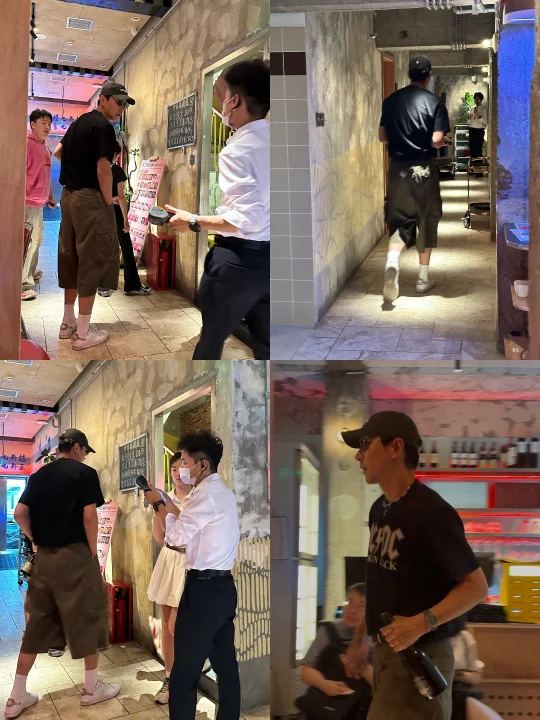 谁懂啊！！吃个饭遇到了张亮！！