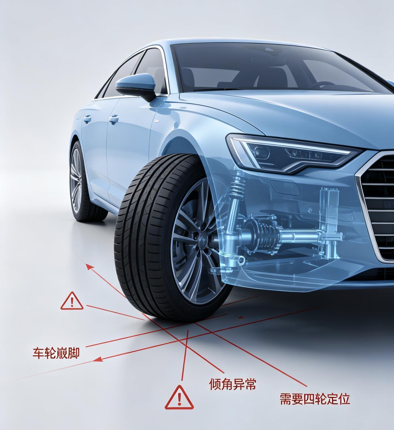 你知道为什么某新能源汽车品牌的车那么容易崴脚吗？根本原因就是拿油车的底盘、悬架标