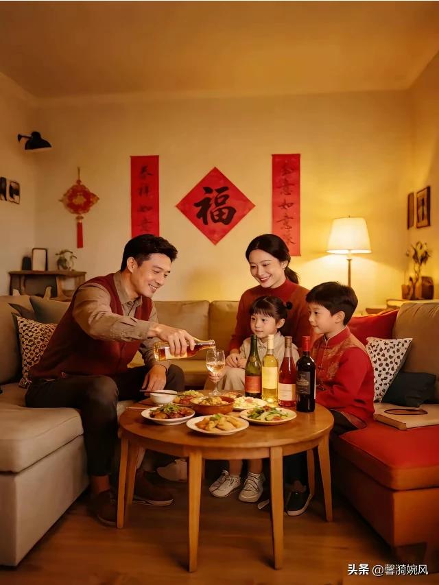 米缸常滿油盐足，
粗茶淡饭比蜜甜。