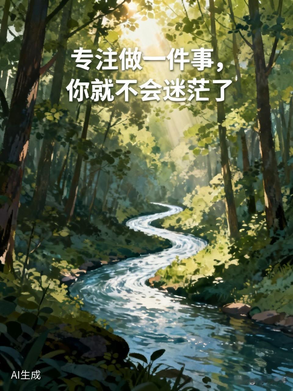 专注做一件事，你就不会迷茫了。

这并不是一句简单的励志口号，而是一条被反复验证