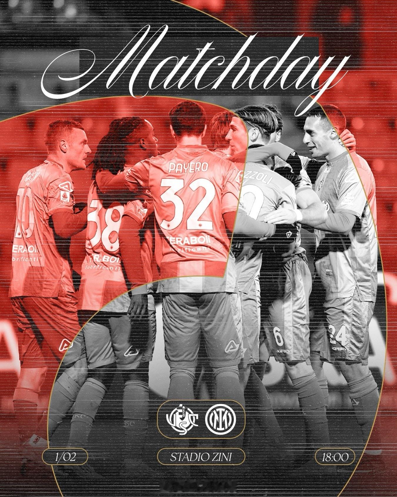 克雷莫纳vs国际米兰 24:30，搭档解说25-26赛季意甲联赛第23轮：克雷莫