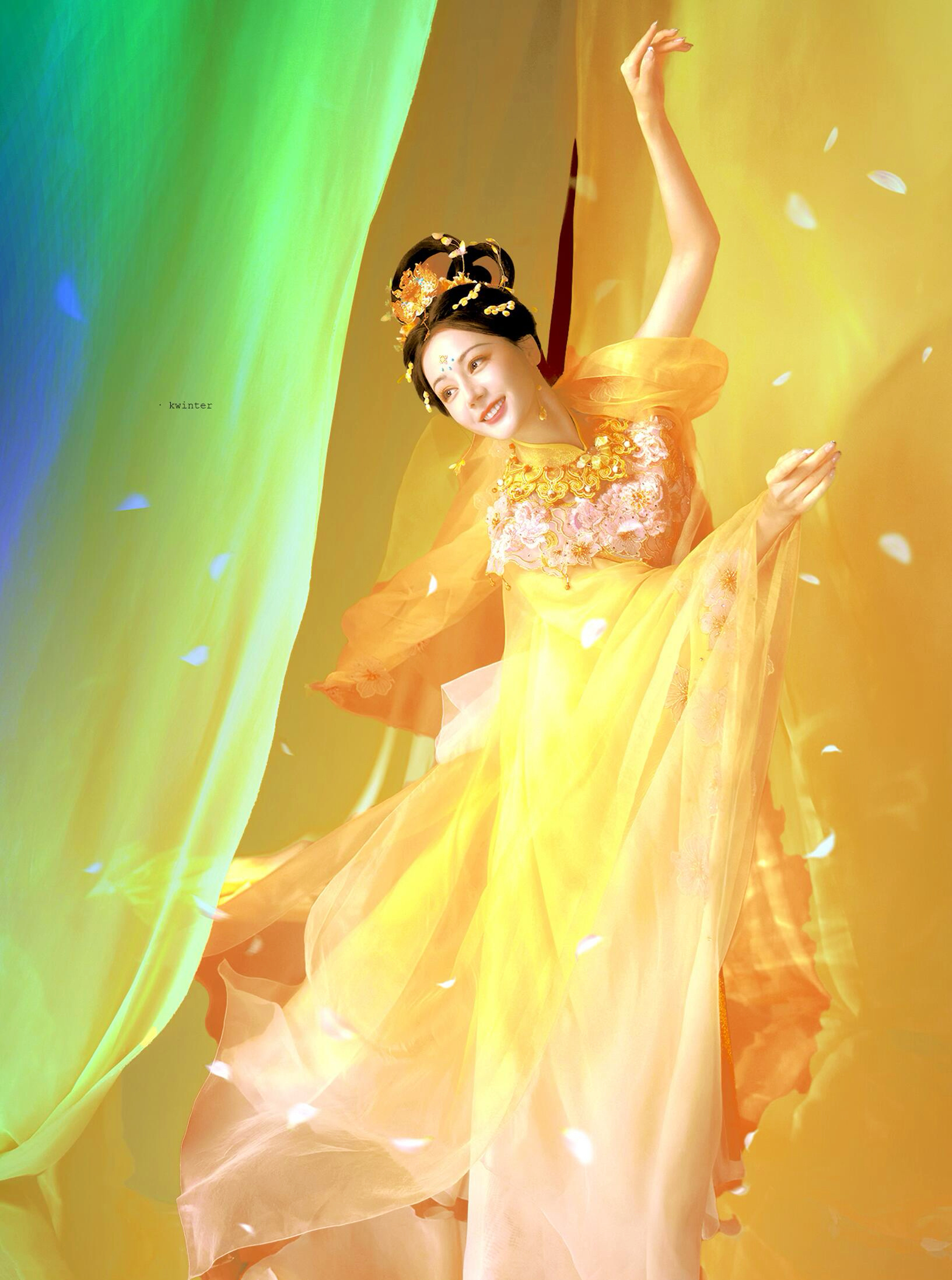 迪丽热巴惊艳的美貌本身就是在给粉丝提供情绪价值❗️