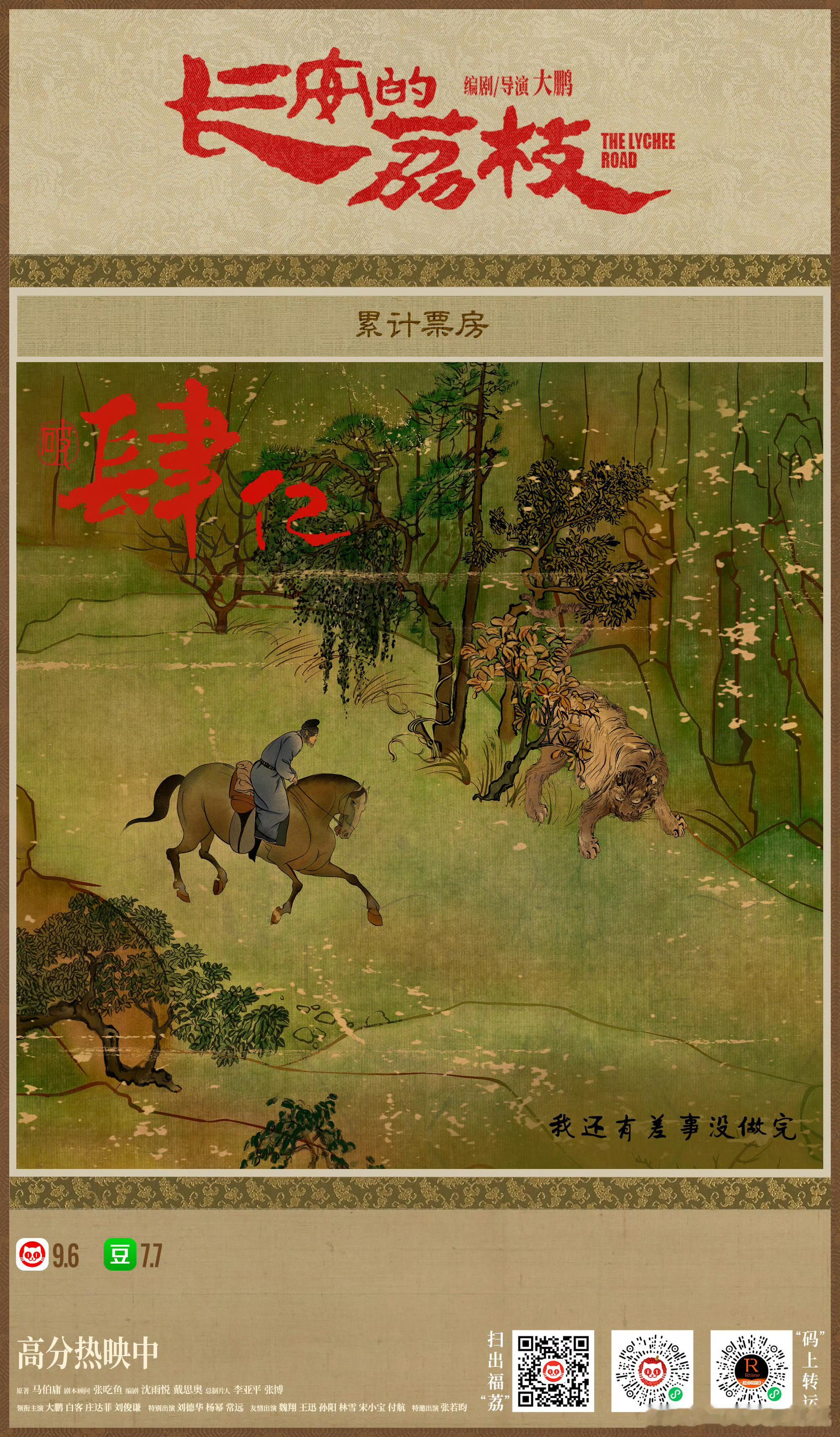 荔枝破4亿了🎉电影正当夏 ​​​