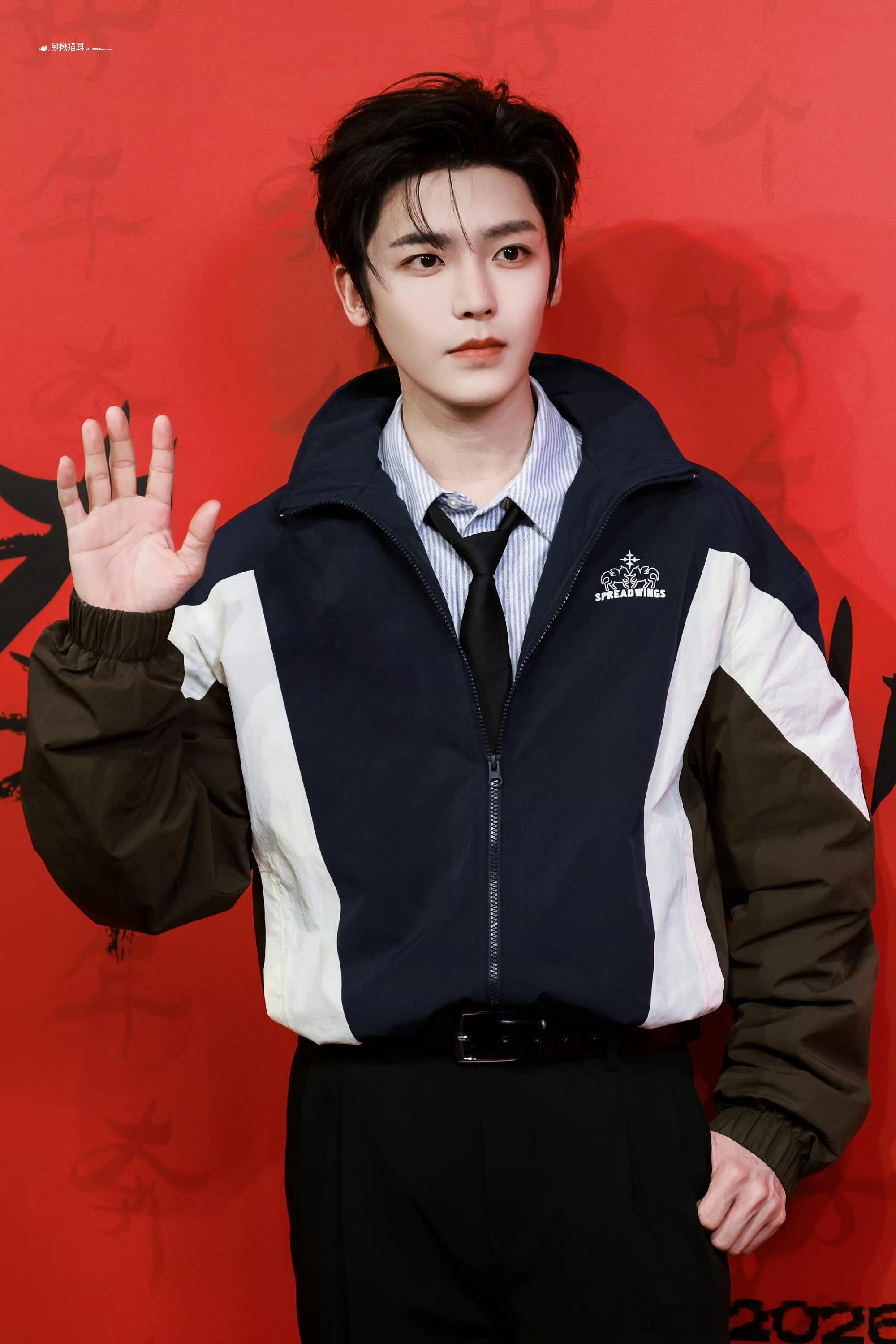 侯明昊 陈哲远 何与三位95生今日活动生图，卷起来