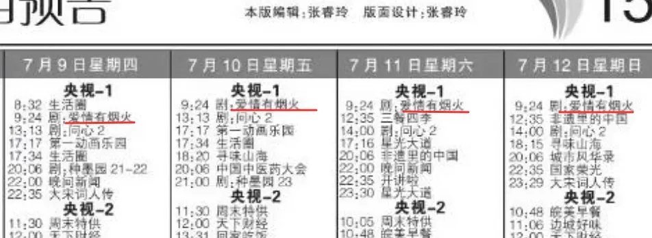 🦔的《爱情有烟火》刚拿下🐑8的6月份次黄档收视率第一，又马不停蹄在🐑1二轮