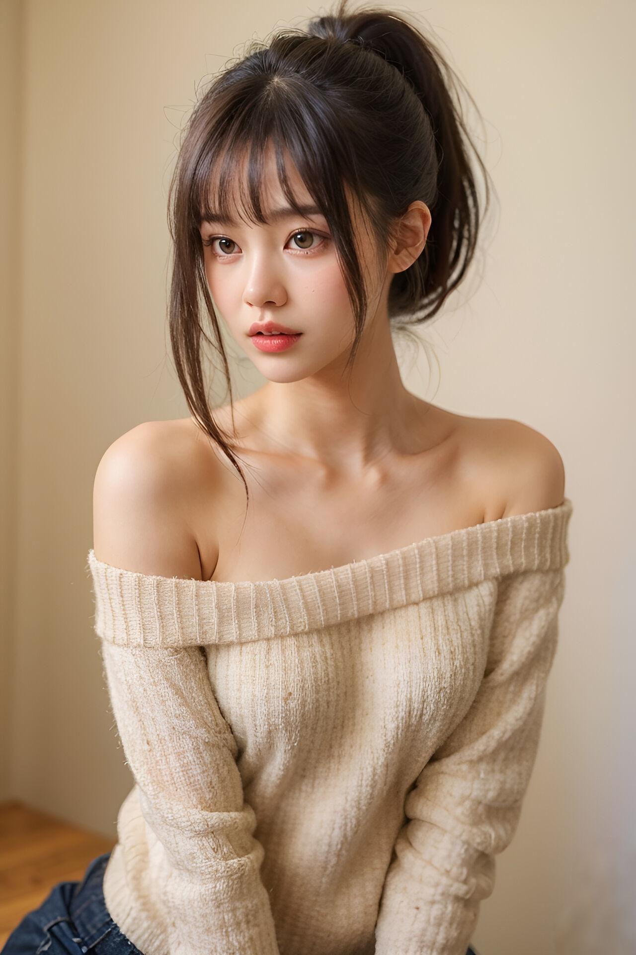 个人写真 我又心动了 高级感 日系发型 甜美风