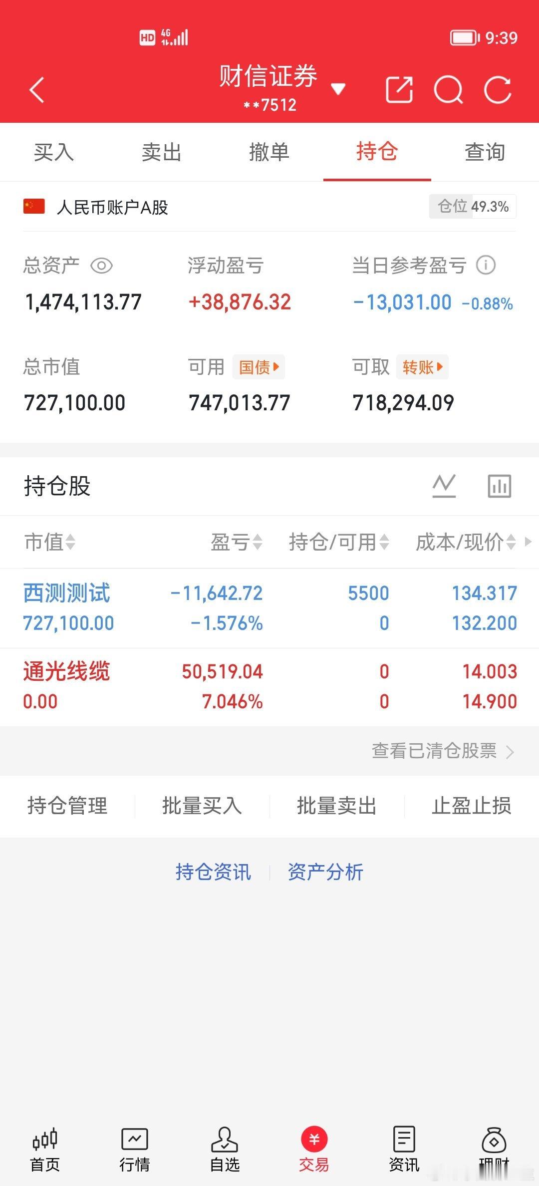 大家早上好！100万本金，目标1年做到500万，1年翻5倍，欢迎各位前来验证！（