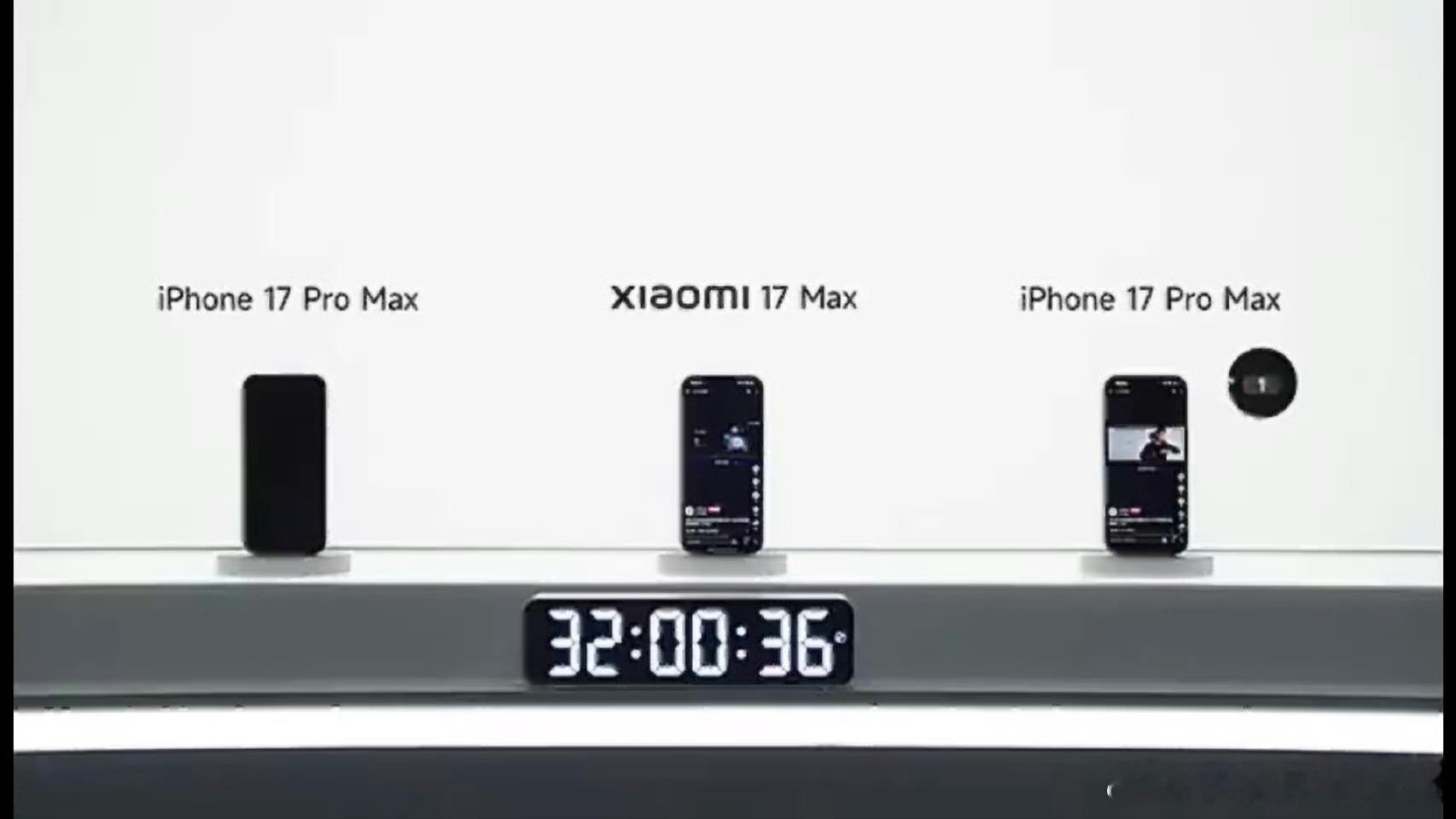 小米17Max续航实测超两台iPhone小米17Max太强了…爱国主义者都得买小