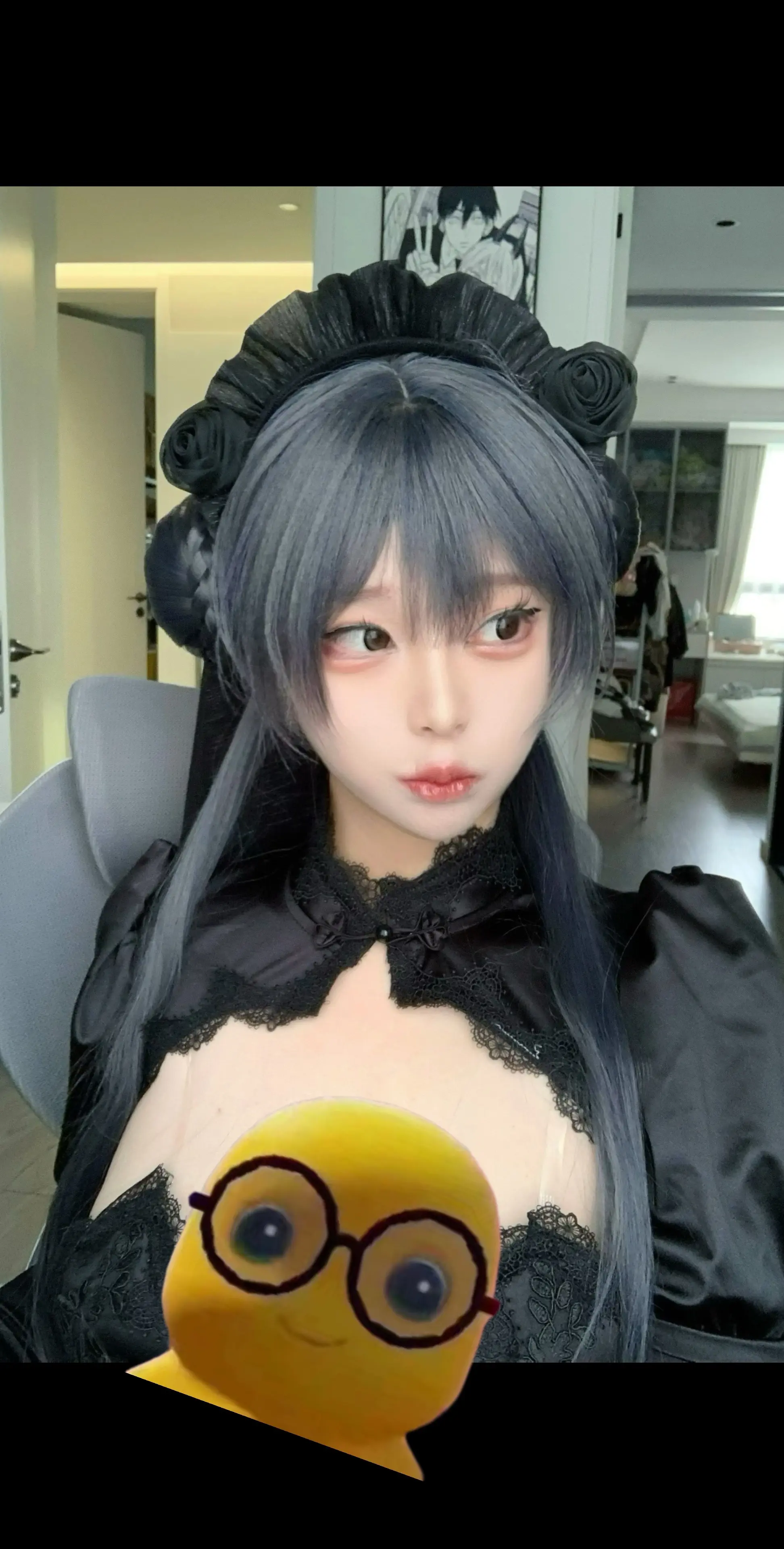 好喜欢的一张脸🥰。
