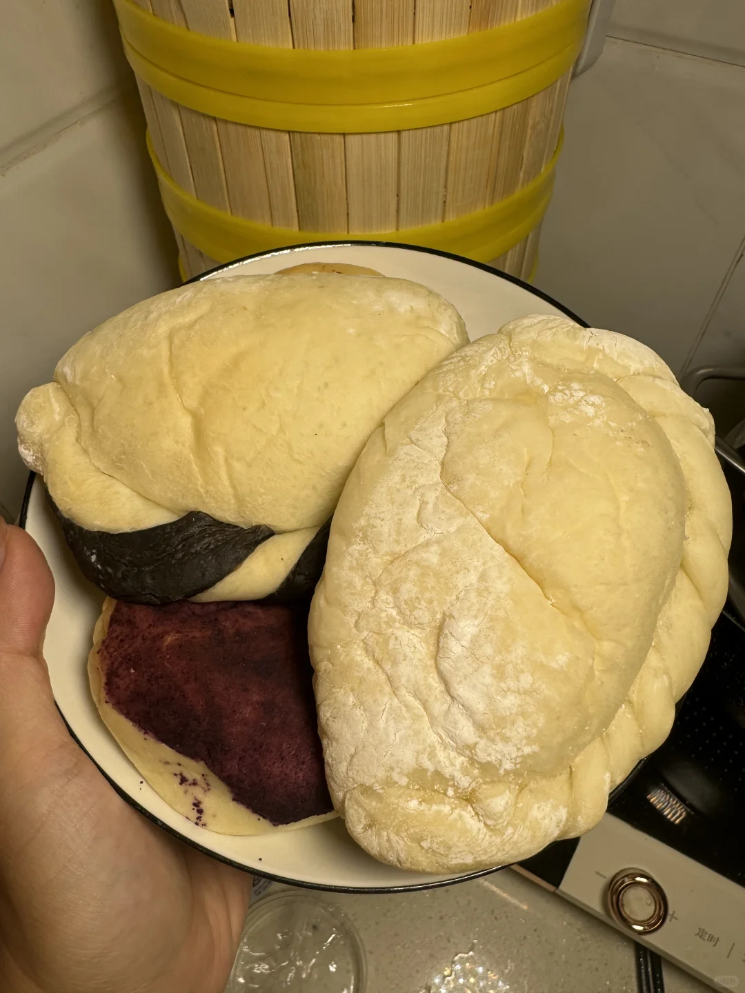 香港买的面包饺子