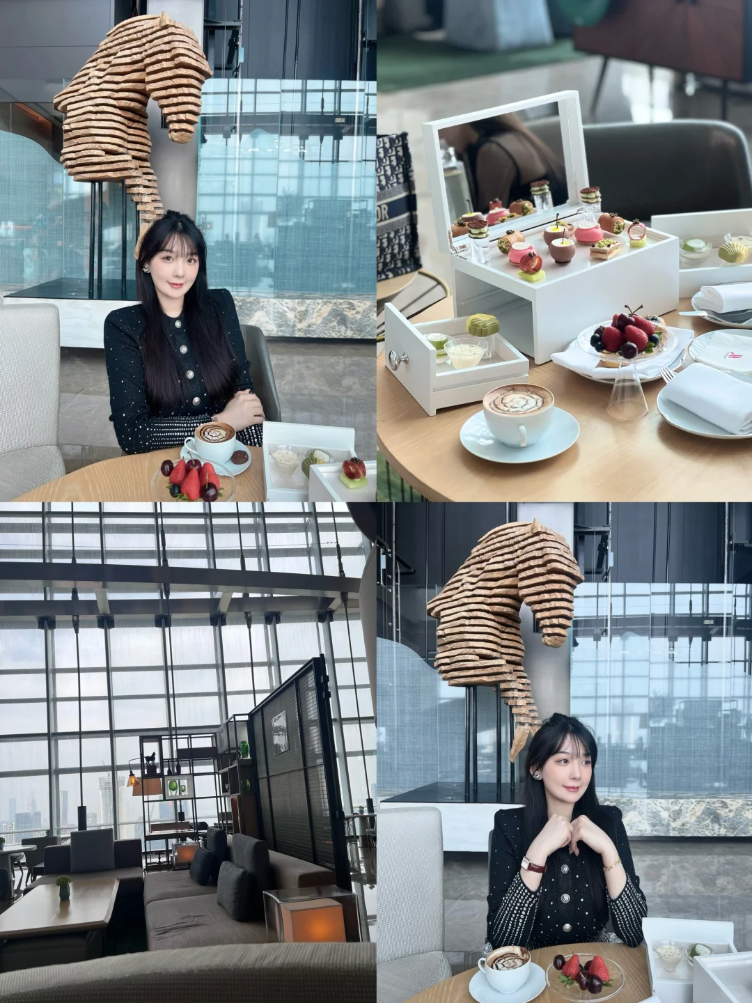 深圳高空下午茶☕️忙里偷闲～