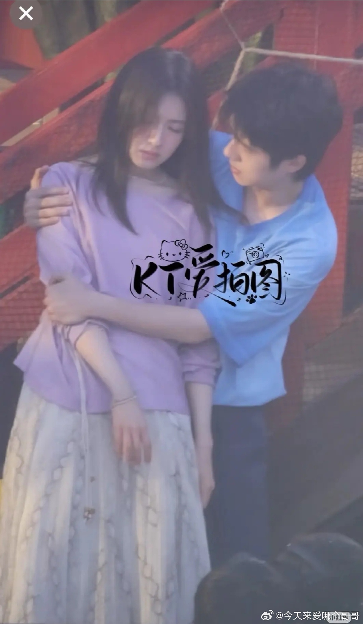 刘昊然、李兰迪最新路透，CP感有了吗 ​​​