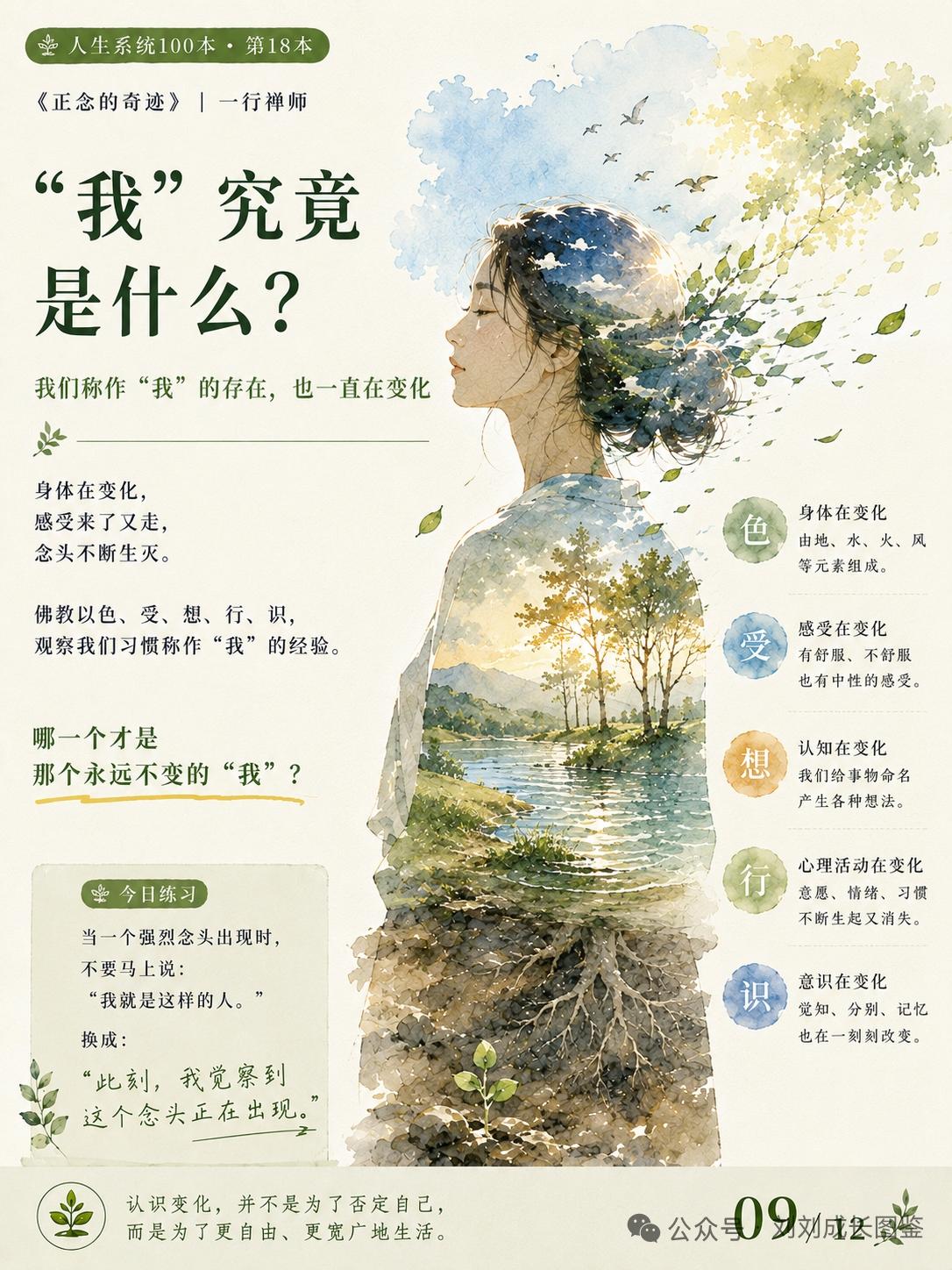 前些日子我总困在“我怎么把日子过成这样”的情绪内耗里，揪着从前踩过的坑一遍遍自我