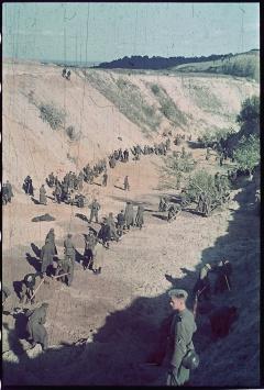 【珍贵彩色史料｜基辅娘子谷大屠杀 1941.10.1】
这是纳粹德国国防军第6集