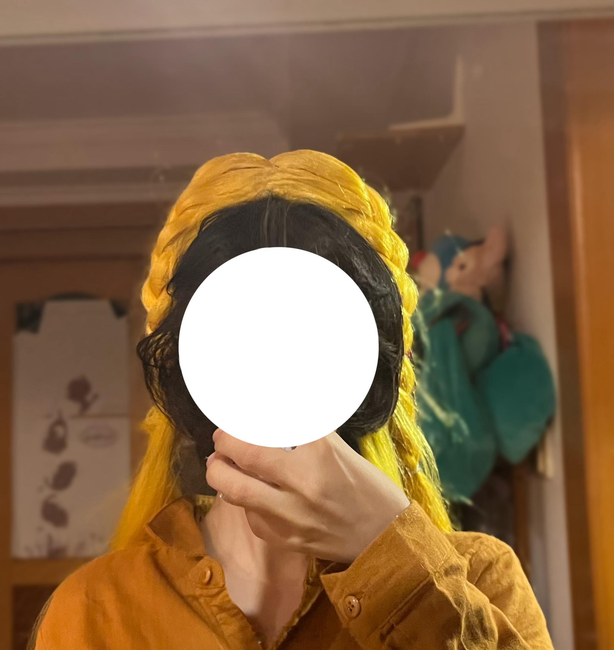 我服了，跟着莎莎子的教程做塞尔达的发箍，我一心想着我要高颅顶！结果太太太高了太好