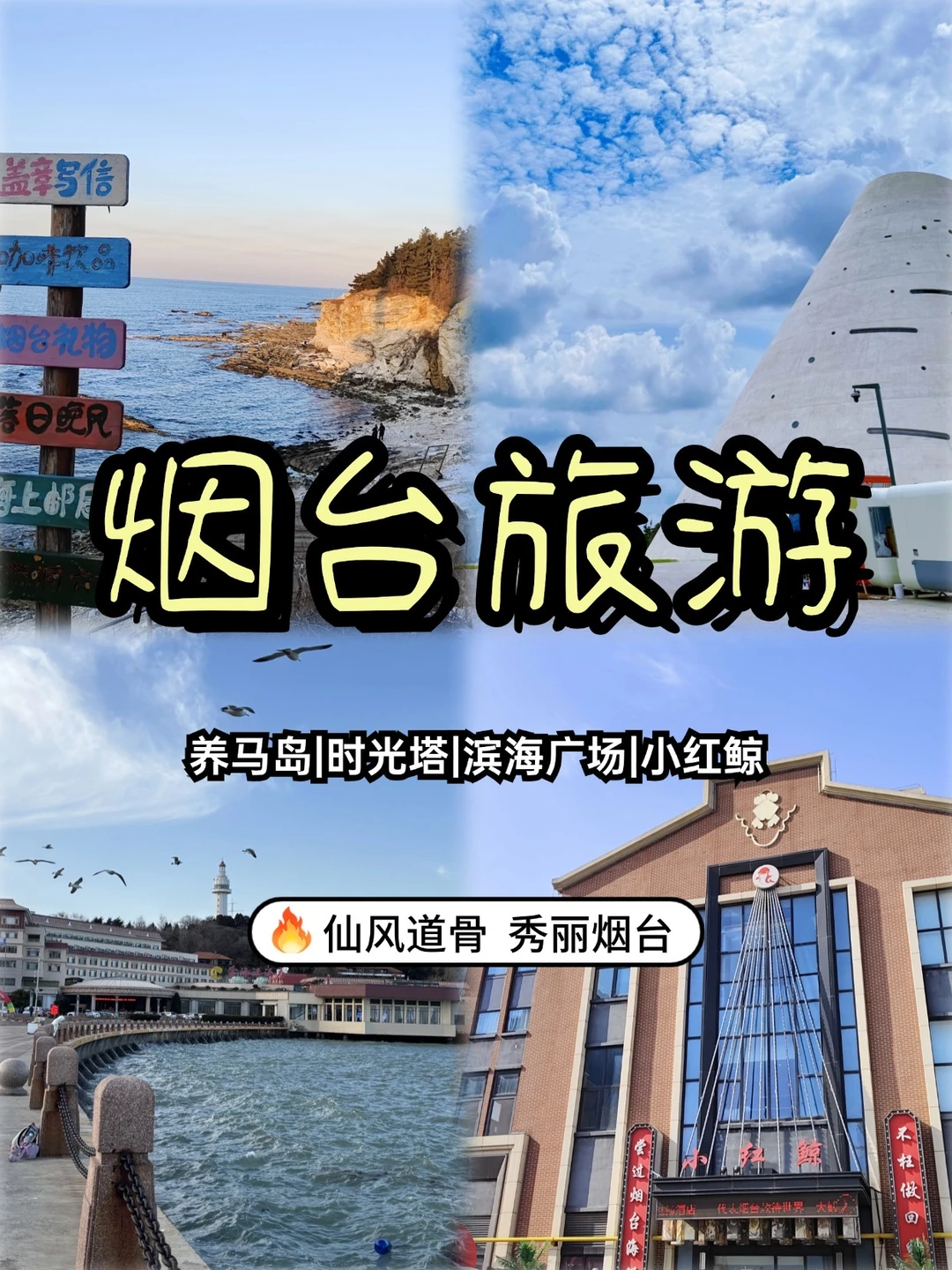 这个周末终于去了心心念念的烟台！