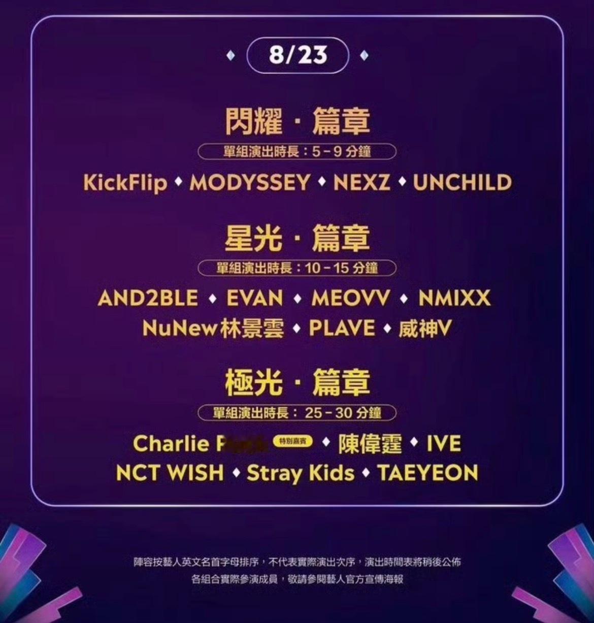 香港TIMA出席艺人阵容 腾讯音乐TIMA阵容aespa babymonster