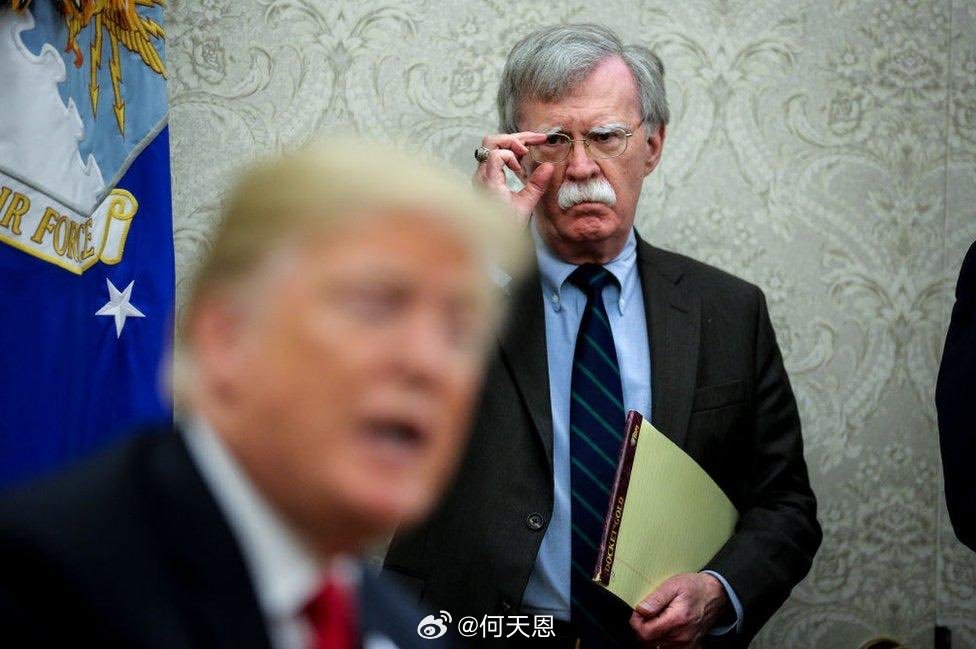 约翰·博尔顿：特朗普深陷与伊朗的对抗之中，却不知如何脱身。这位前美国国家安全顾问