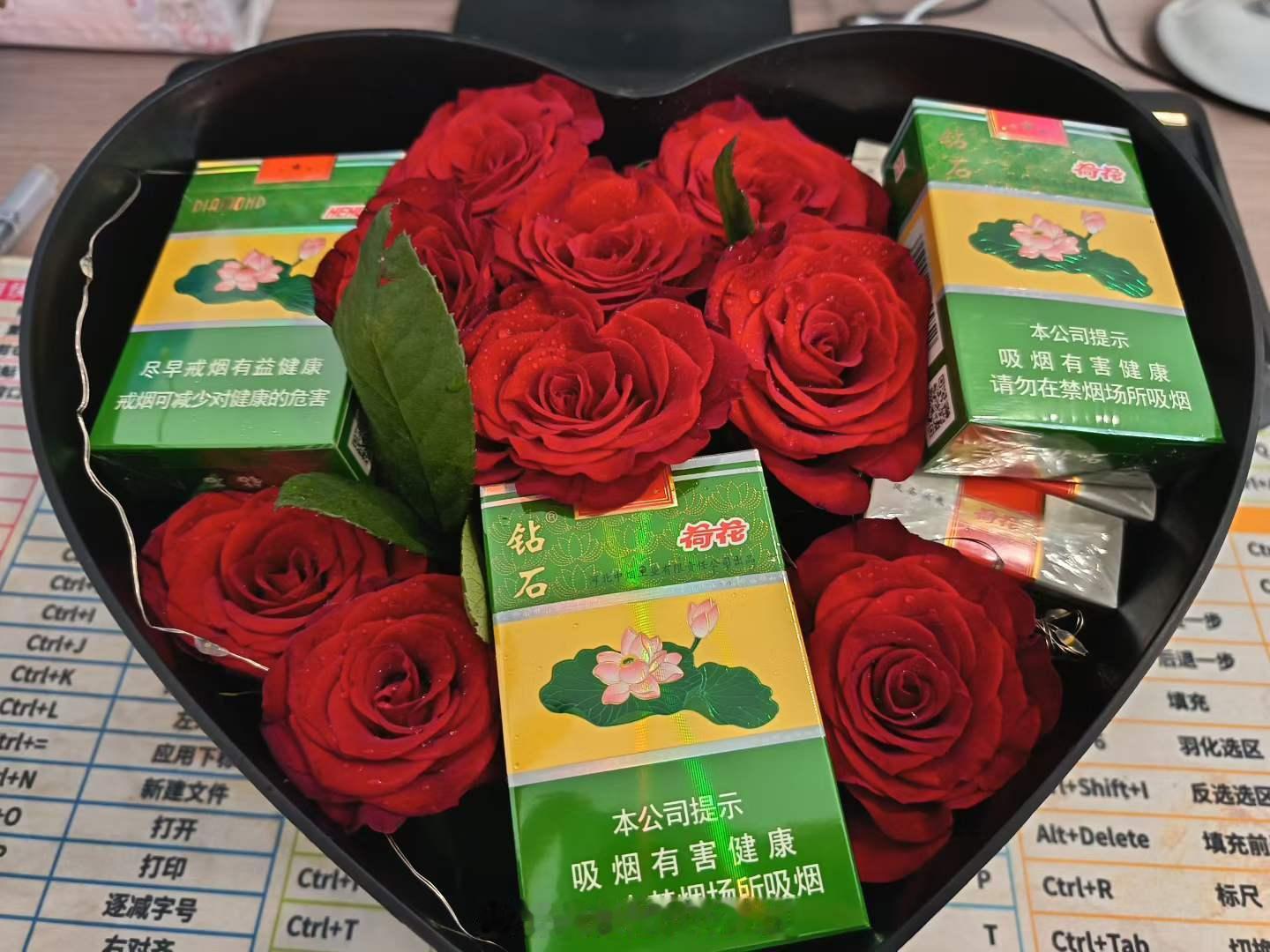 兄弟们，我收到花了，你们呢？ 