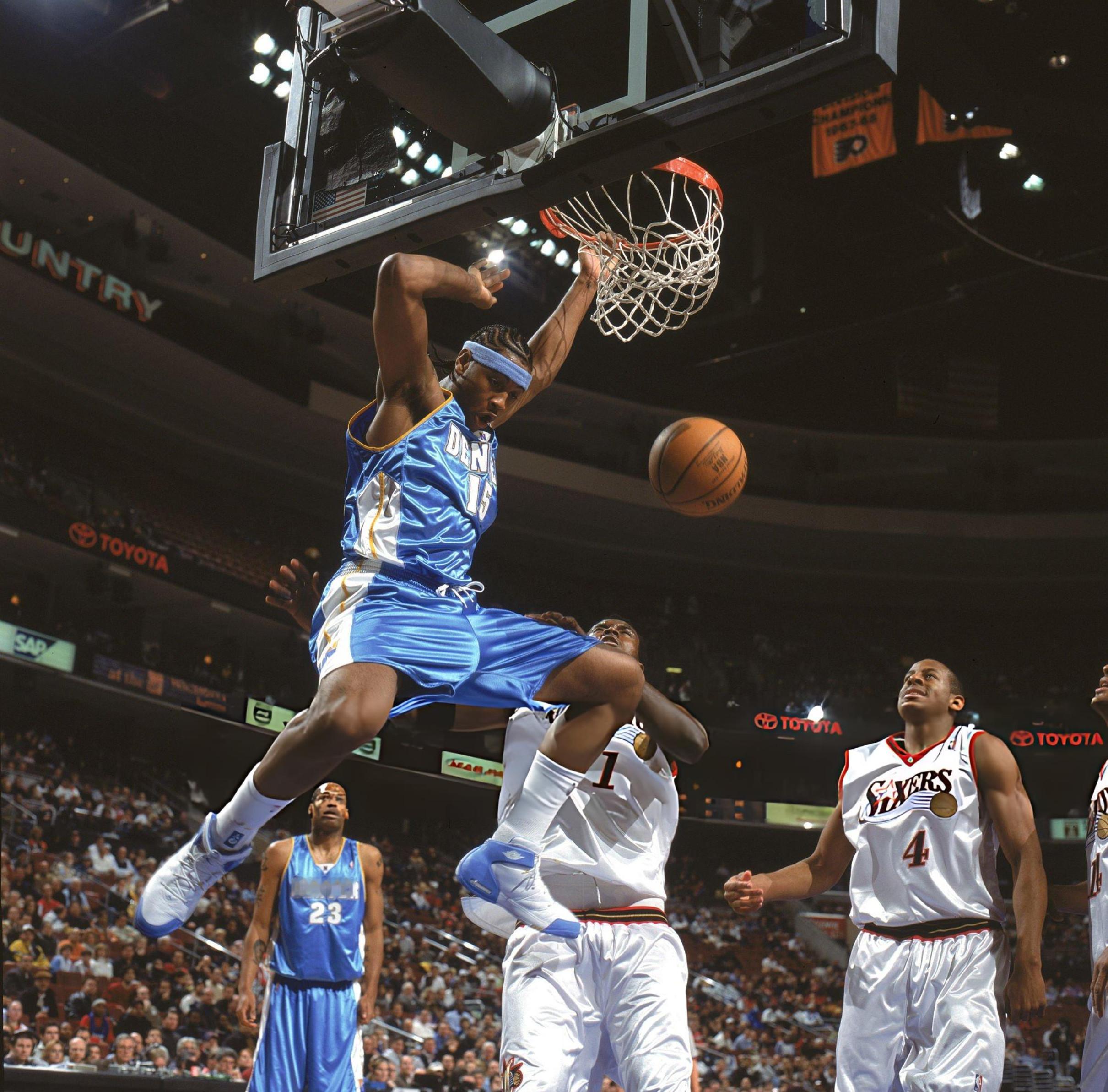 Carmelo Anthony卡梅隆安东尼丹佛掘金dps machine lab