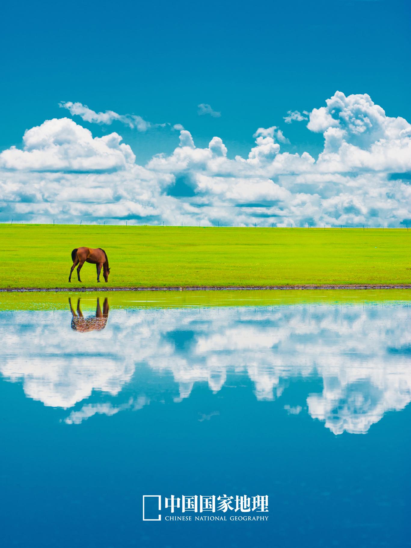 不敢相信，这里美成了电脑桌面🐎。🍃莫尔格勒河，地处大兴安岭和草原结...