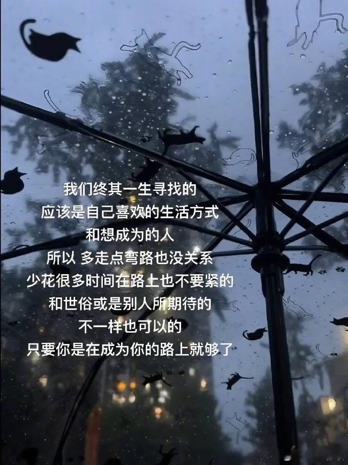 我们终其一生寻找的应该是自己喜欢的生活方式和想成为的人生活手记