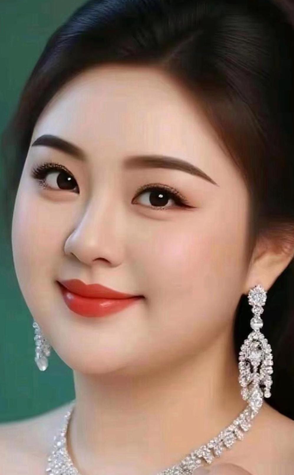 满脸的富贵相、旺夫相