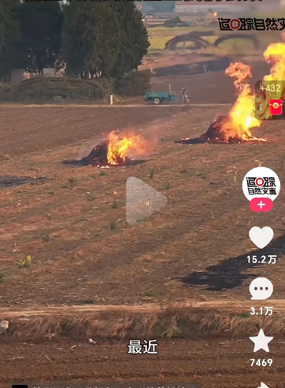 北师大研究:燃烧小麦秸秆，
能控制耐药菌，登上我们餐桌！

一网友发出他家土地照